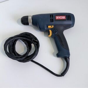 Ryobi D41 3/8” Keyless Reversible VSR Corded Electric Drill 120V 4.5 amp